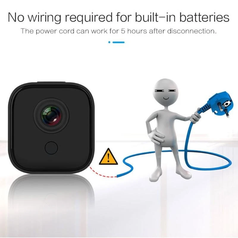 U55C Portable 1080P High Definition Mini Cloud IP Camera Wifi Security