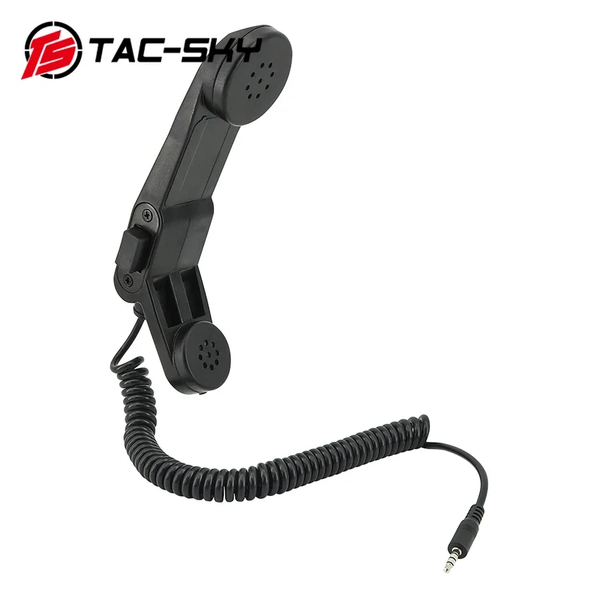 TS TAC-SKY H250 PTT Handheld Microphone Adapter 1-Pin 3.5mm Plug for Apple Samsung HTC and Other Cell Phones