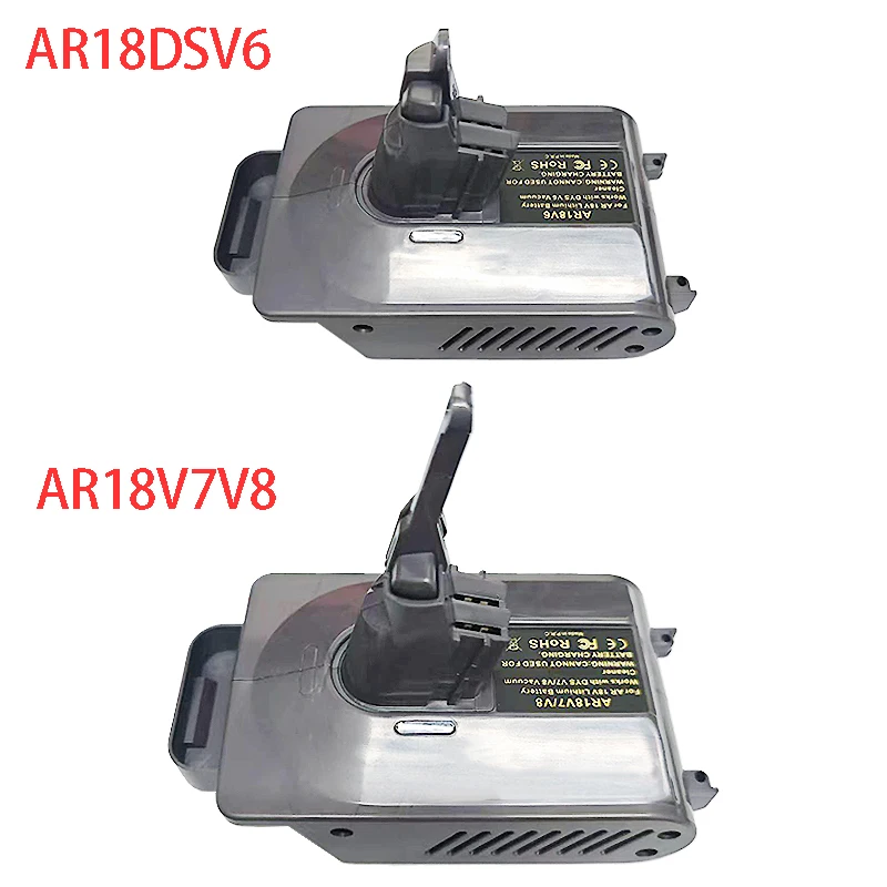 

Convert To for Dyson V6 V7 V8 Series Vacuum Cleaner Battery AR18V6 AR18V7V8 Battery Adapter for AEG RIDGID 18V Li-ion Battery