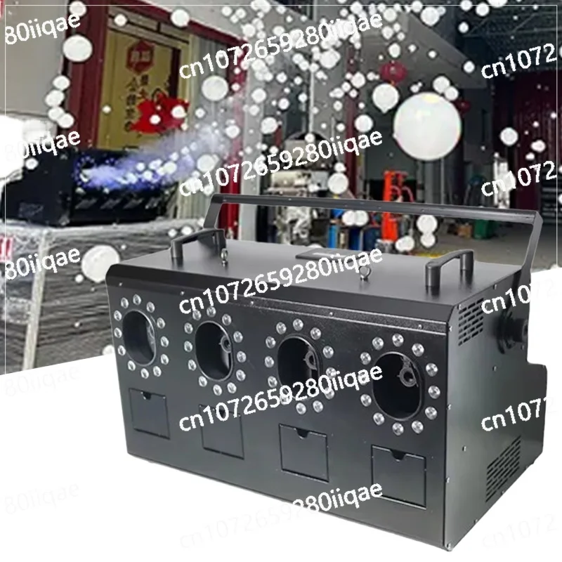 

4 Heads of Fog Bubble Machines for Party Bubble Smoke Machines for Wedding New Design Led Bubble Machine