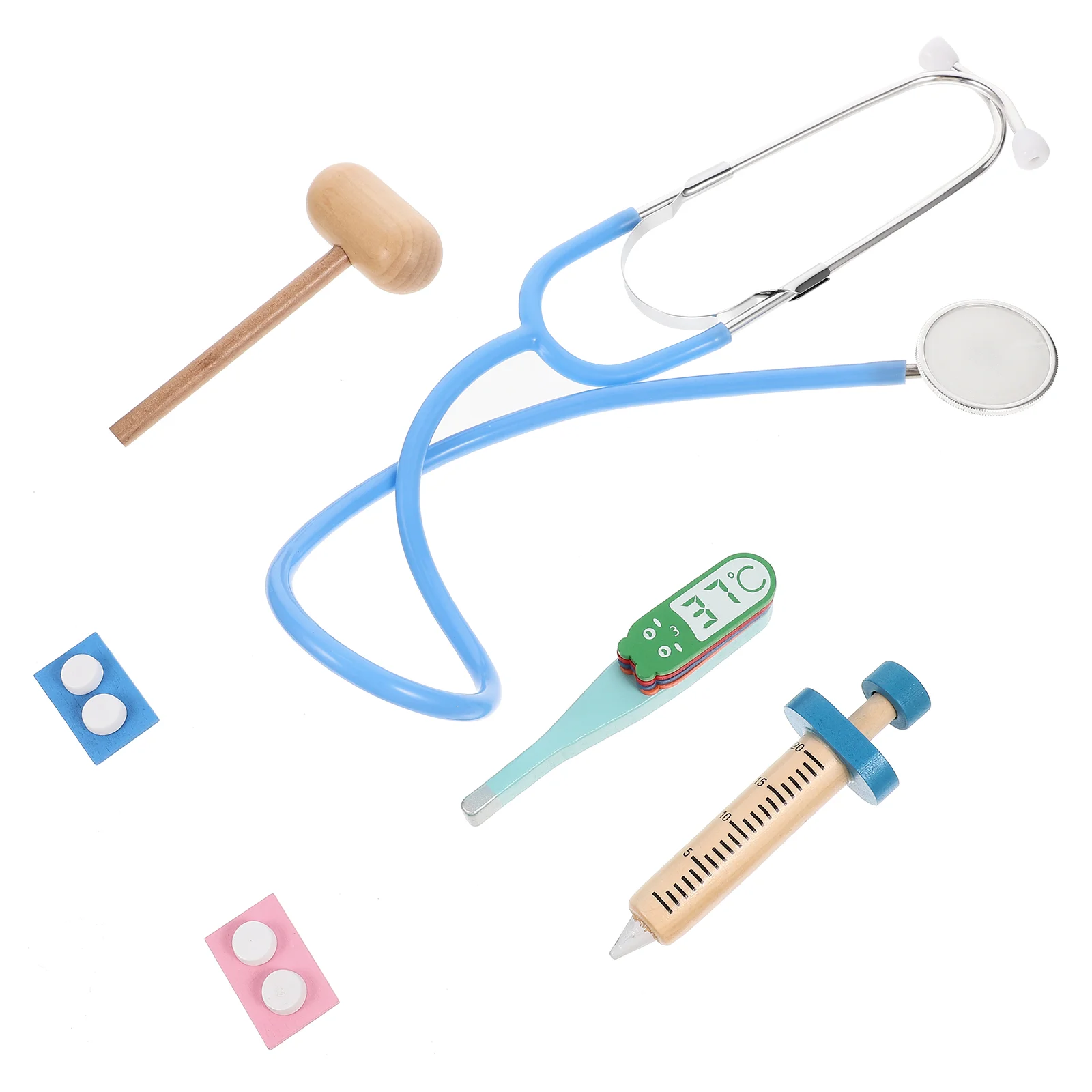 Kit médical jouet de médecin pour enfants, artisanat pour tout-petits, jouets réalistes pour tout-petits, plastique, 3 à 5