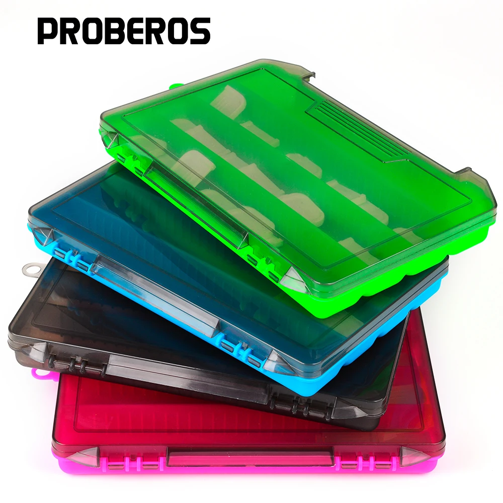 best fishing boxes for lures Tackle Lure Organizer: 2 Packs Hard Bait Storage Box Our sturdy molded latches ensure contents stay secure Fishing Lures Best Seat Box