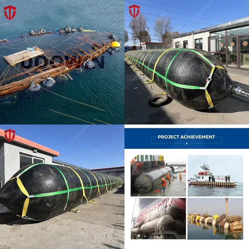 China Manufacturer Inflatable Marine Savage Air Lifting Bag Boat Buoyancy Bags
