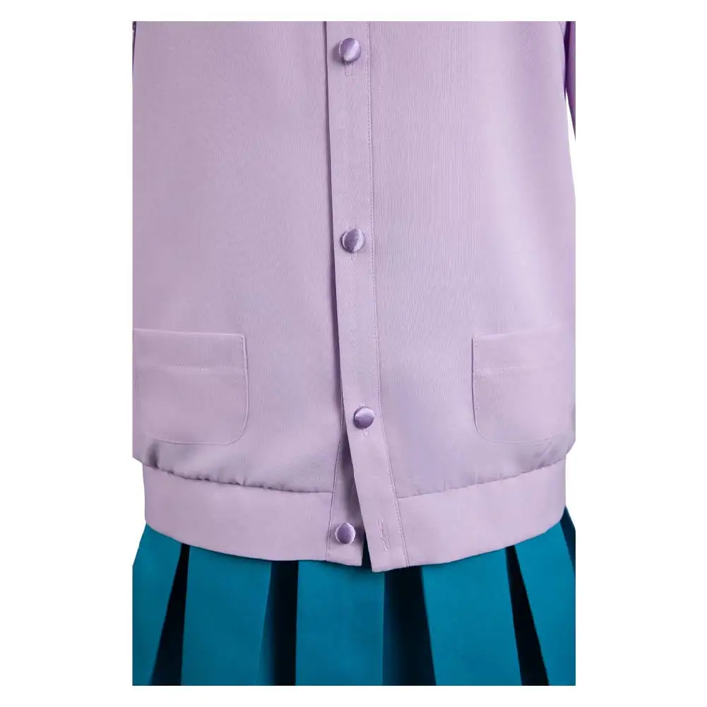 Disfraz de Anime Kimi ni Todoke de Me to You para mujer adulta, traje de Cosplay Kurumizawa Ume, camisa, falda, Halloween, Carnaval