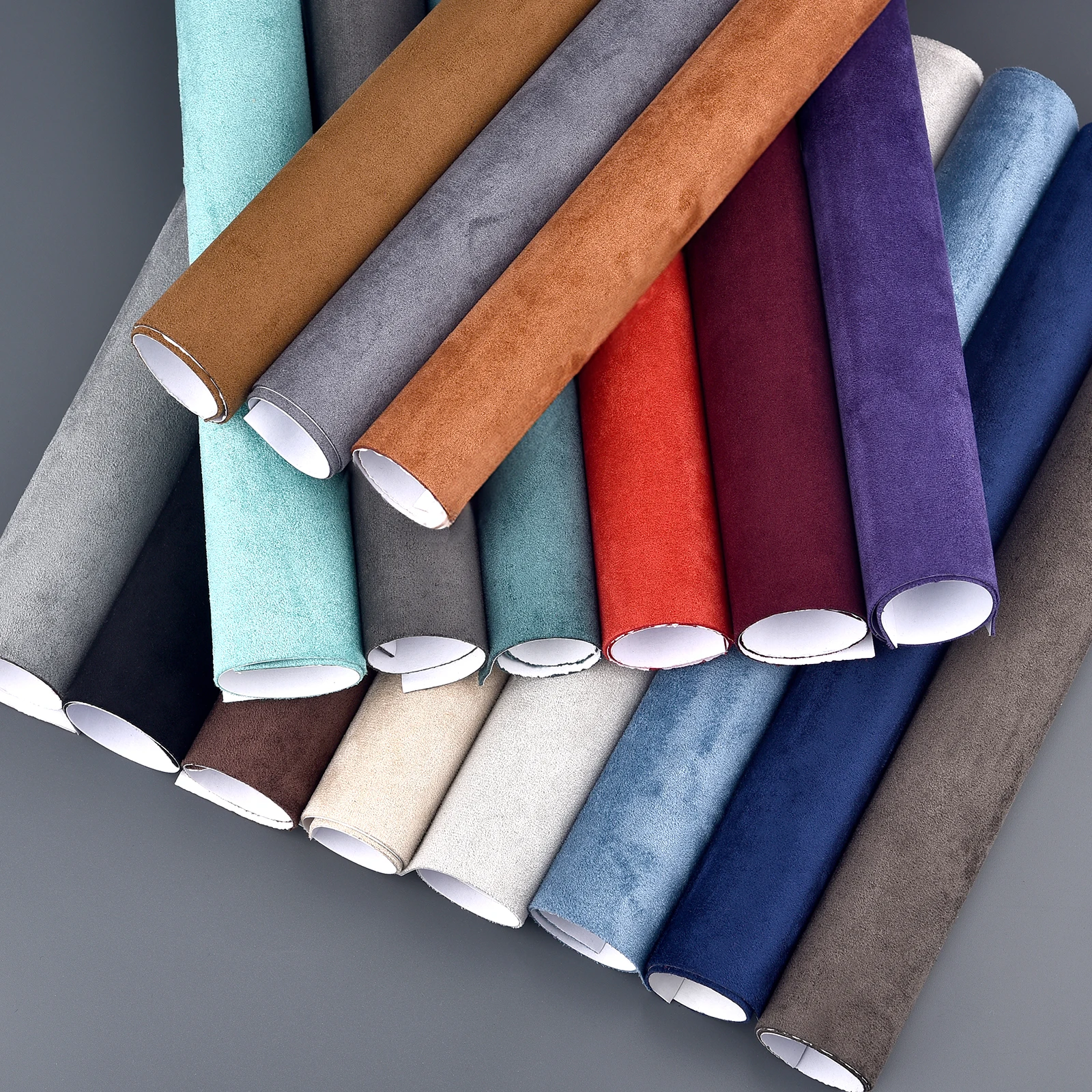 

20*30 см бархатная замшевая ткань, кожаная ткань, виниловая наклейка для автомобиля, самоклеящаяся пленка для домашнего стайлинга автомобилей