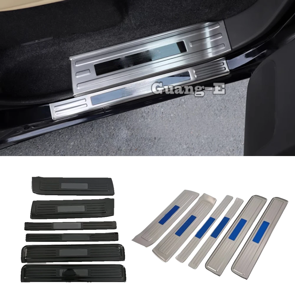 

For Nissan NV200/Evalia 2009 2010 2011-2020 Stainless Steel Strip Threshold Pedal Door Sill Scuff Plate Cover Frame Accessories