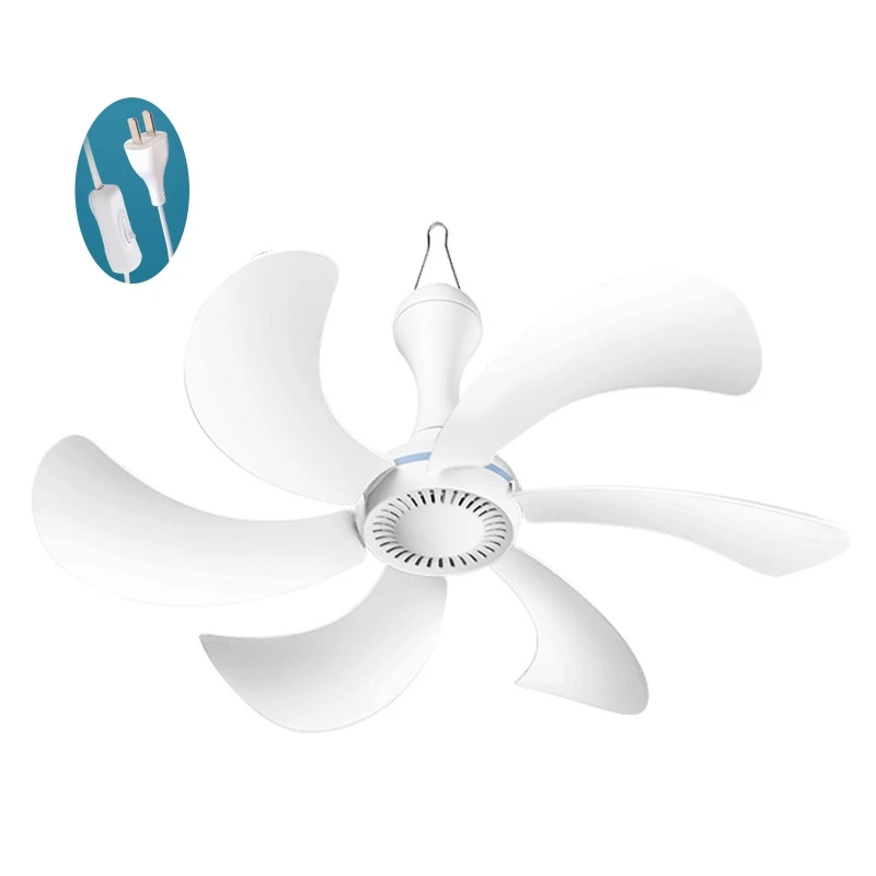 مروحة سقف 220 فولت 20 واط صغيرة توفير الطاقة الكهربائية معلقة المشجعين الأبيض 43 سنتيمتر لا ضوء ل نوم جدار أكشاك مع التبديل انخفاض الشحن