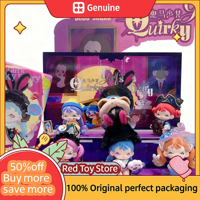 جديد Memesoo ملتوي الفتيات سلسلة يومية صندوق أعمى عمل الشكل صندوق أعمى أنيمي تمثال ديكور المنزل نموذج مفاجأة حقيبة اللعب #1