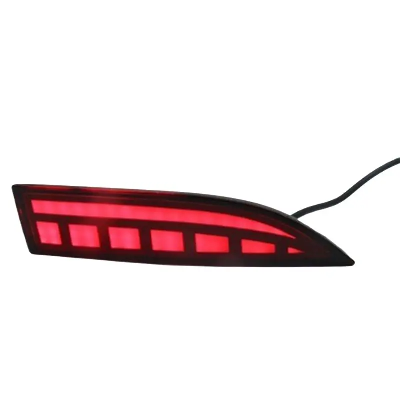 A21F-Car LED Rear Bumper Light Brake Lights Dynamic Turn Signals Lights For Renault Dacia Logan Sandero 2012-2019