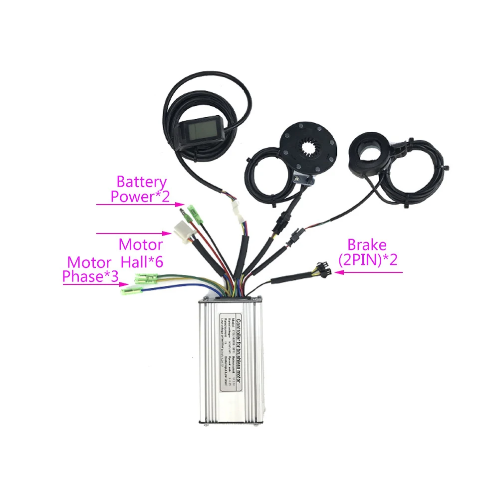 

Контроллер дисплея KT LCD4 для электровелосипеда, 36 В, 48 В, 500 Вт, аксессуары для модификации двигателя электровелосипеда