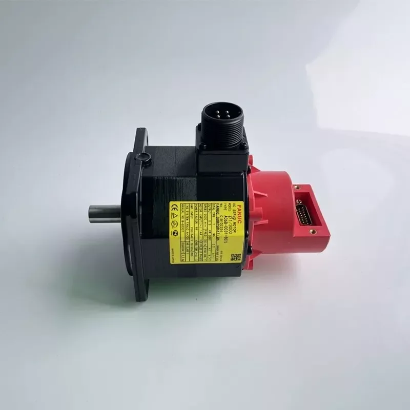 

A06B-0031-B075 Fanuc AC Servo Motor For CNC Machine Tested Ok A06B 0031 B075
