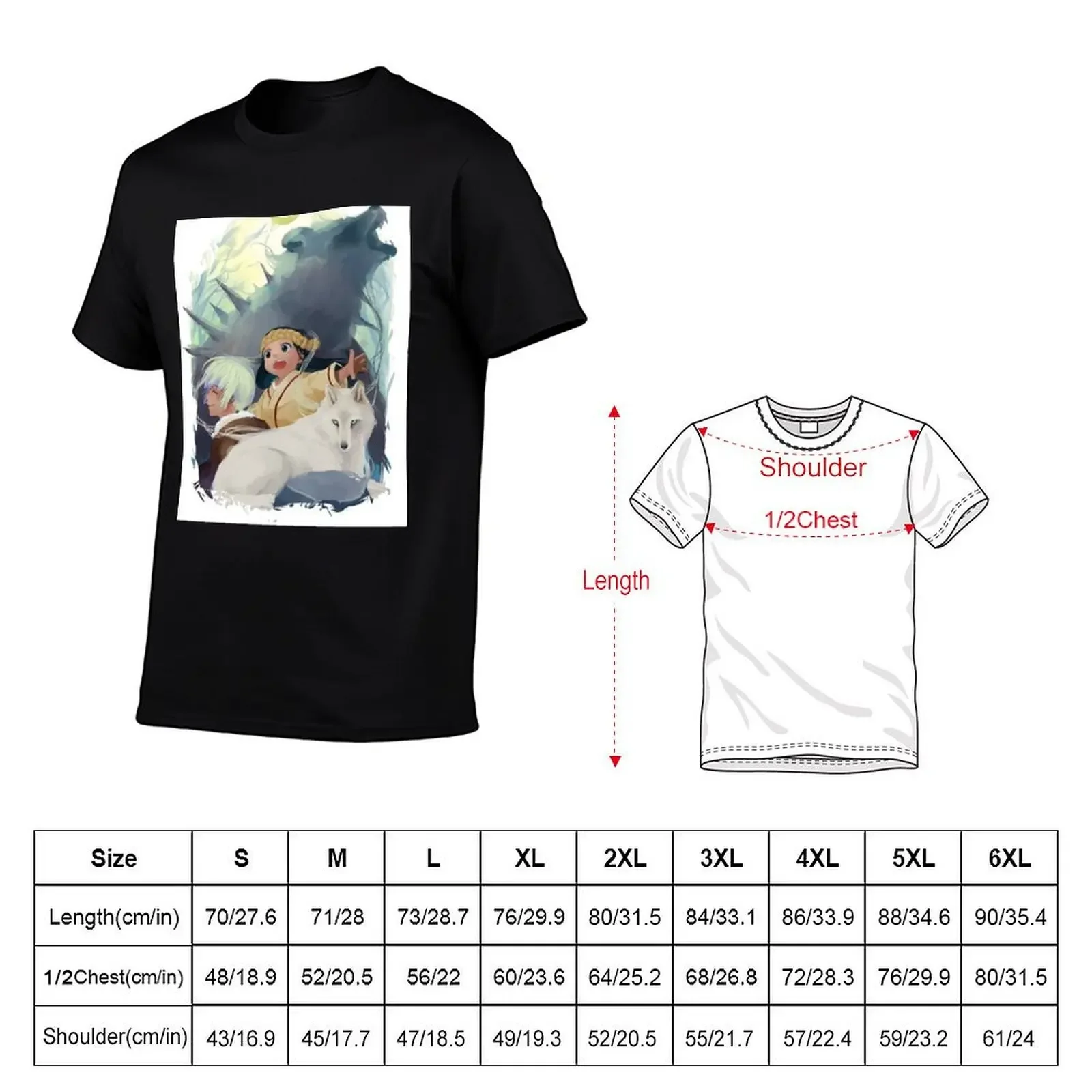 Fumetsu no anata e Fushi - To your eternity Fushi T-Shirt anime shirt graphic tee shirt Blouse tee shirts for men