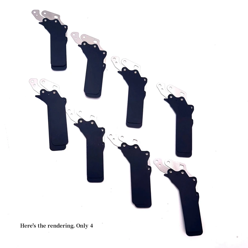 4 Pcs New Shutter Blade Curtain For Canon 450D 500D 550D 600D 1000D Shutter Blade Blade Camera Repair Spare Parts Accessories