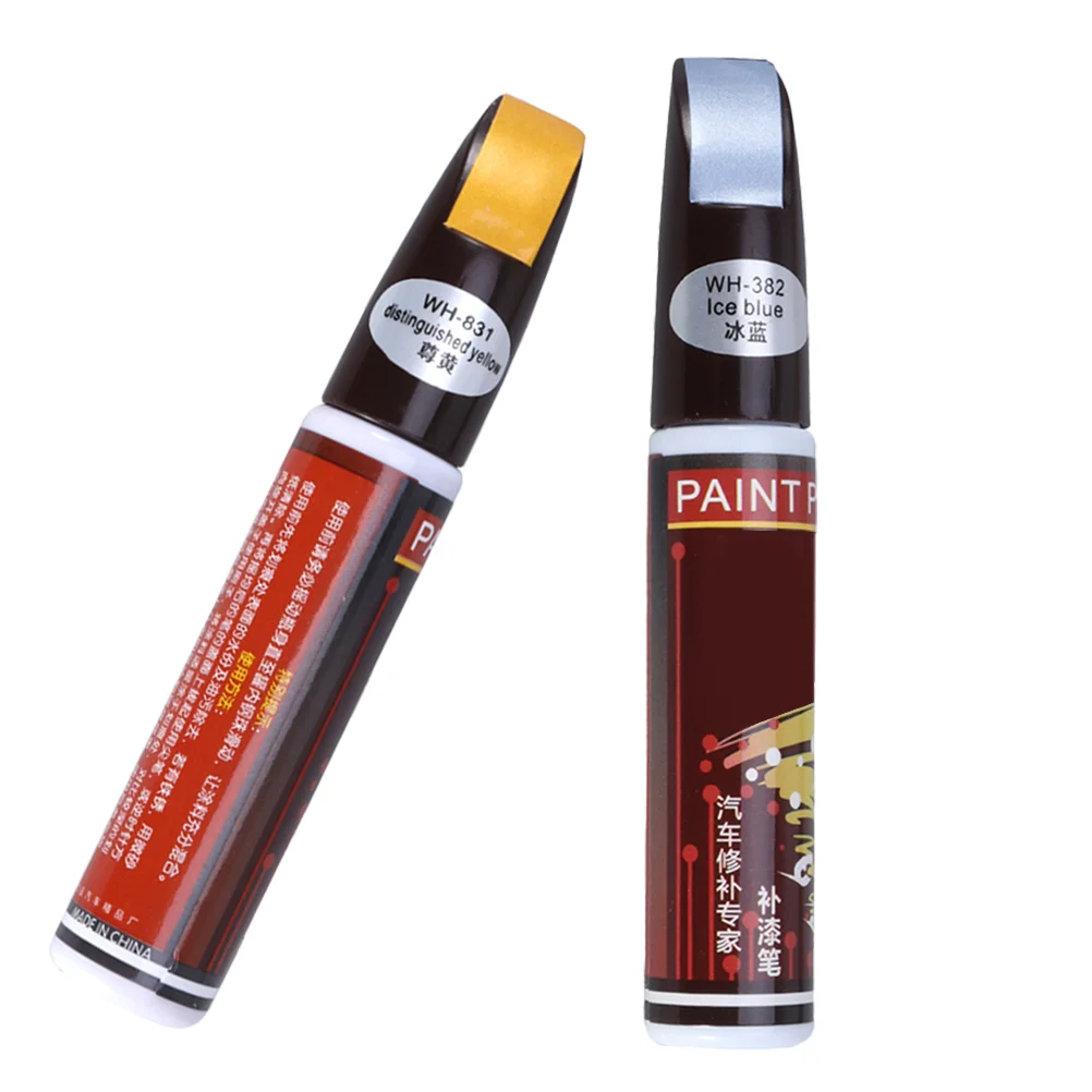 

2 Pcs Fill Paint Pen Automotive Supply Ceramics Touch Car Organic Solvents Part Accessory