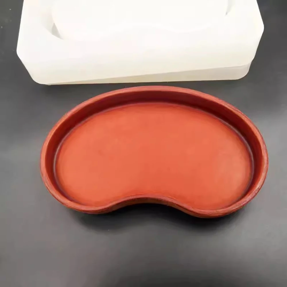 DIY Leathercraft Handmade Pea Storage Tray Shaping Mold Thickness 4MM Vegetable Tanned Leather Synthetic Resin Molding Die