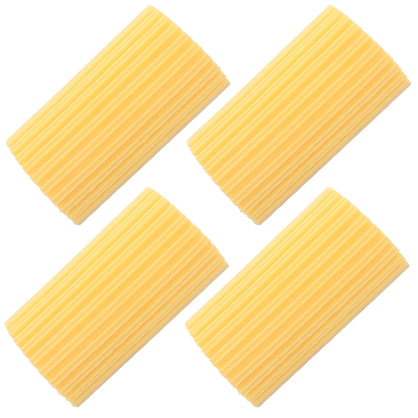 

4 Pcs Cleaning Sponge Blinds Cleaner Tool Dish Washing Scrubbers Duster Beard for Sink Contour Sanding Block