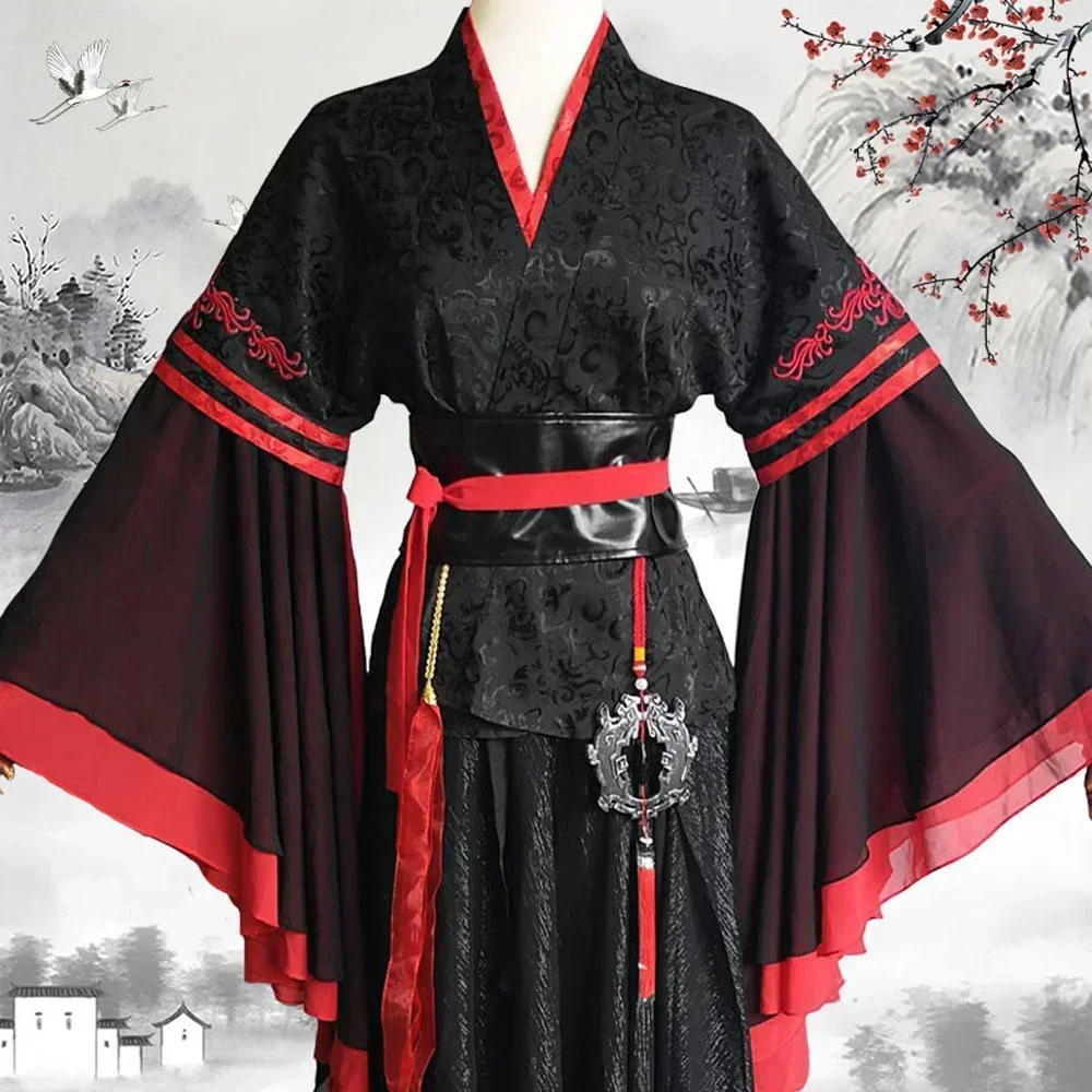 New Anime Grandmaster Of Demonic Cultivation Cosplay Mo Dao Zu Shi Costume Wei Wuxian Cosplay Mo Xuanyu Costume view 4