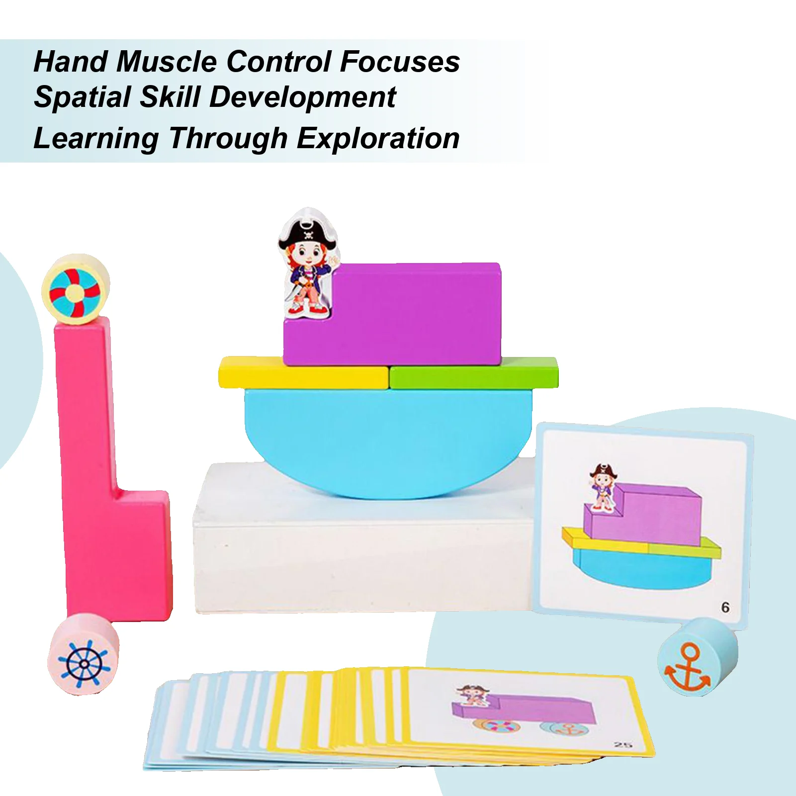 

Балансовые строительные блоки, деревянные балансовые головоломки, блоки, игры, обучающие сенсорные строительные кубики, игрушка для подростков, мальчиков и девочек