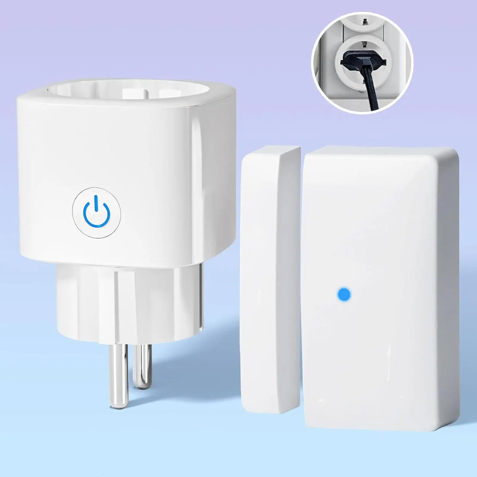 Smart Plug Automation Socket On-Off Set Wireless Light On-Off Controller for Homeowners Tech Enthusiasts Busy Professional