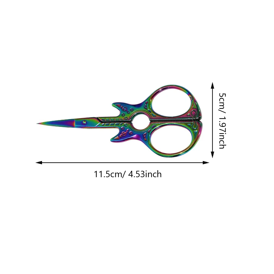 Vintage Style Guitar Scissors for Nail Art, Sewing, Embroidery, DIY Craft and Wedding Decoration