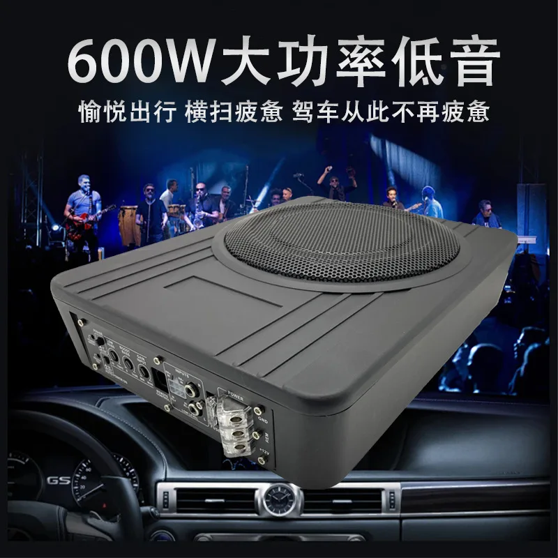 

2025 hot sale Manufacturers sell 38-core high-power pure subwoofer 12v car audio modified 10-inch ultra-thin car subwoofer