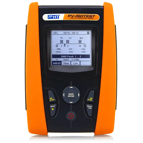 HT PV-ISOTEST 1500V PV Insulation & Continuity Tester GFL Function Photovoltaic