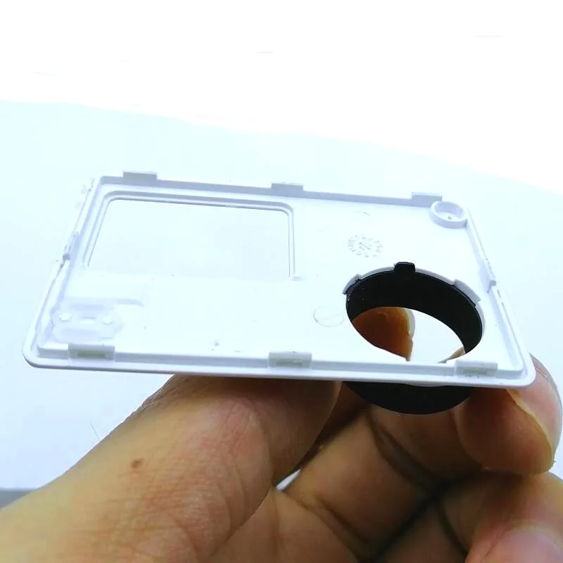 غطاء اللوحة الأمامية غطاء مع خارج الإطار إصلاح أجزاء أسود/أبيض ل SJCAM SJ8 برو/زائد/الهواء الإطار الملحقات الأصلية