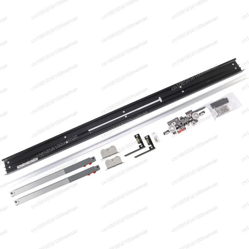 Invisible ghost door, trackless sliding door, hardware accessories, two-way buffer