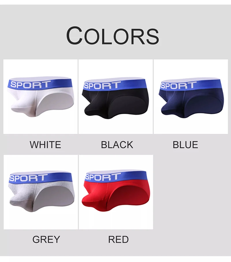 2 Pcs Boxers briefs for men with pouch and fly Cotton sexy trucks blue for boys Soft Man Panties MEN Breathable U Convex Sexi