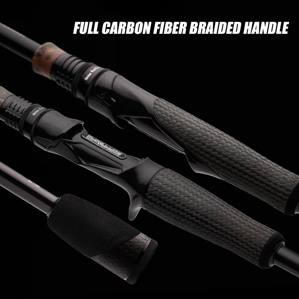PURELURE REALM Bass Rod All M40X Toray Carbon Soft Bait Zander Rod
