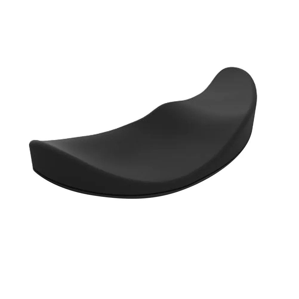 Black Crescent Moon Silicone Wrist Rest Cushion Ergonomic Hand Support Pad Relieve Wrist Elbow Shoulder Stress for Long Time