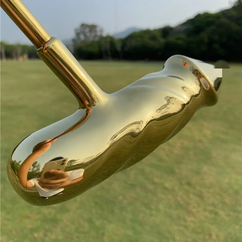 Big Dick putter gold/black/rainbow Big Dick golf putter golf clubs 33/34/35 inch steel shaft free head cover