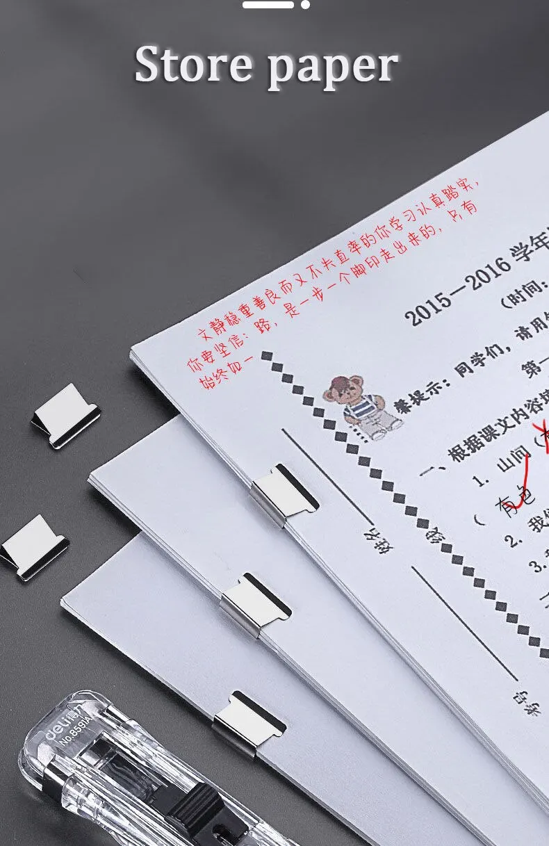 دباسجة جديدة مع مشبك ضغط لتفكيك ، دباسطة ، موزع الشريط المشبك ، مشبك ورقي ، مجموعة اللوازم المكتبية ، دباصة مكتبية
