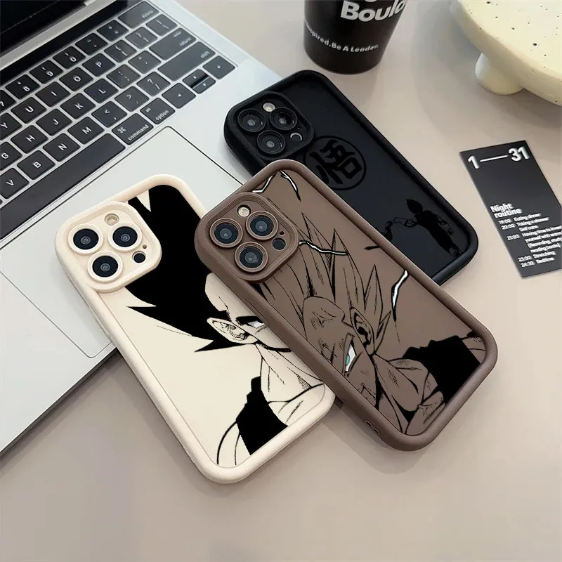 Phone Case for Motorola Moto Edge 70 G86 G56 50 G35 G05 G34 G PLAY G85 60 Neo Pro Ultra 4G 5G Dragons Balls Saiyans Vegeta Anime - view 3