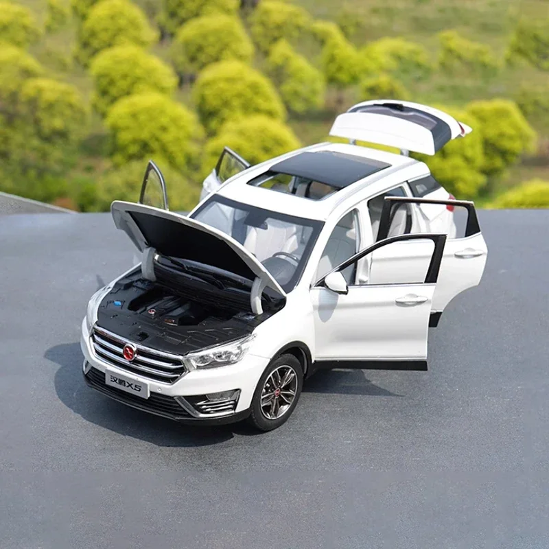 HANTENG AUTO X5-Alloy SUV Car Model, Diecast 1:18 Escala, Produto Acabado, Simulação De Brinquedo, Presente Da Coleção, Modelo Estático, Original