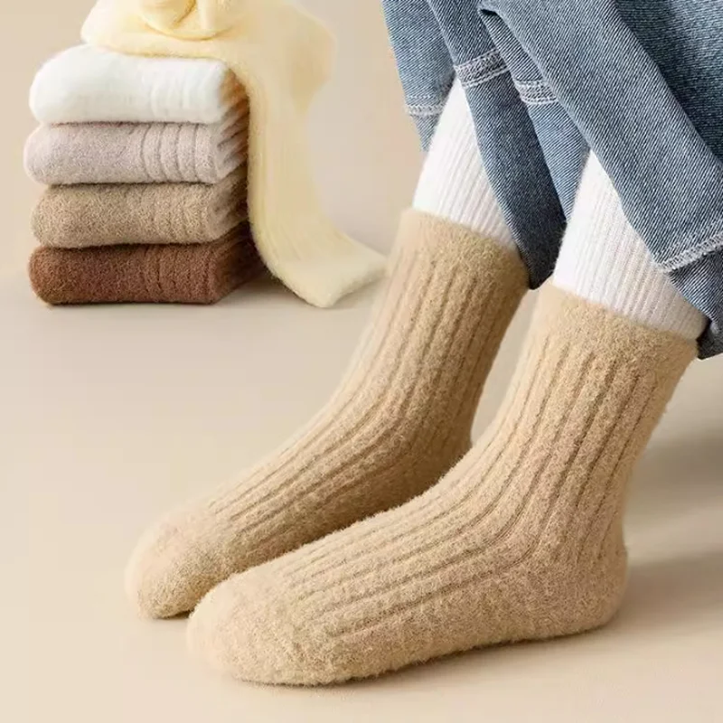 Obrázek 5: 4pair/lot nový zima hustý teplý ponožky pro děti