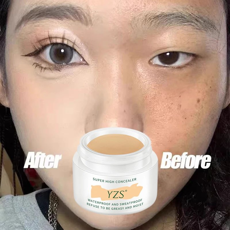 คอนซีลเลอร์กันน้ํา Full Coverage Professional Lasting Face Base เครื่องสําอางยอดนิยม Magic BB Cream Brighten แต่งหน้าคอนซีลเลอร์