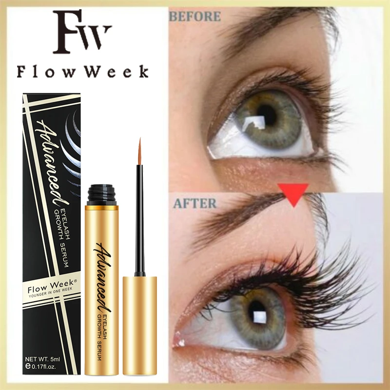 

Flow Week Eyelash Growth Serum 5ml Lash Enhancing Serum Advanced Lash Enhancing Treatment Longer Fuller Thicker Lashes