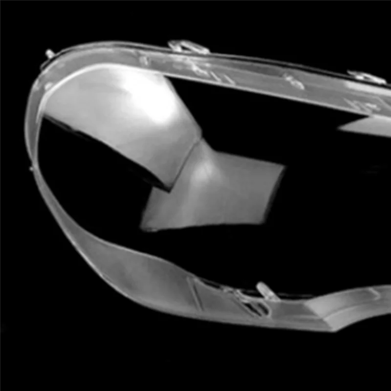 

A95E-Car Front Headlight Cover Lampshades Lamp Shell Headlights Lens Cover For BMW X5 E70 2008-2013 Right