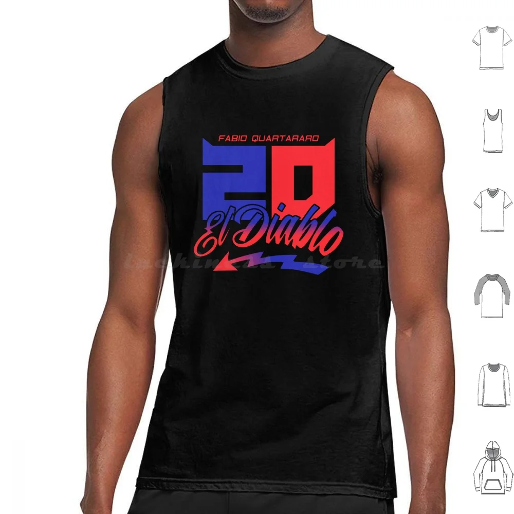 20 Tank Tops Print Cotton 20 20 Logo El Number 20 Team Helmet Race Number El World Racer