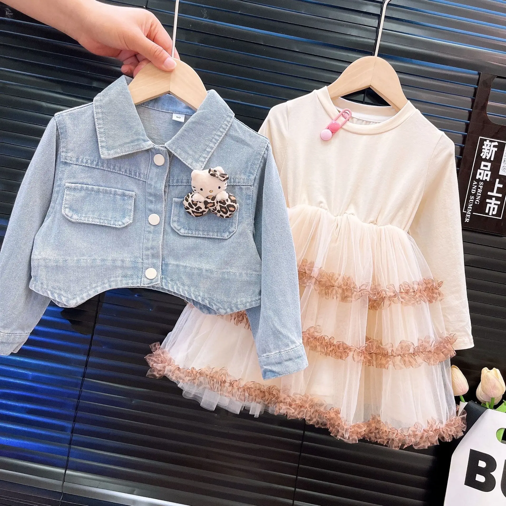 2026 Autumn kids' Sets And Outfits Fashion 2pcs Sets For Girls Cute Sporty Style Children Clothing Active Wear  2-10Years