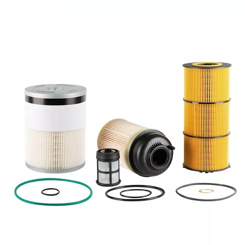 Imagen 2 del producto Separador de agua y combustible FS19915 PF9908 LF17511 Kit de filtro de aceite y combustible para Detroit Diesel Freightliner Cascadia Western Star Merced