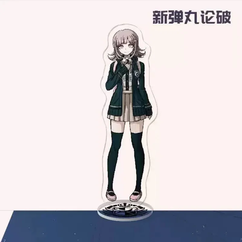 New 15cm Danganronpa Peko Pekoyama Fuyuhiko Acrylic Stand Figure Sailor Suit Keychain Model Board Desk Decor Fan Collection Gift