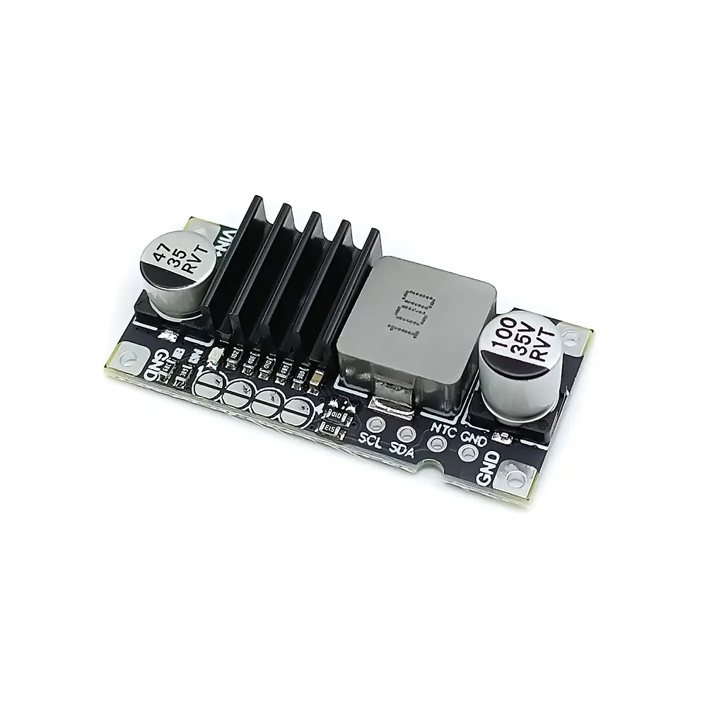 40W High-power Lithium Battery Pack Charging Board 1-4S BMS Lithium Battery Charging Buck Module