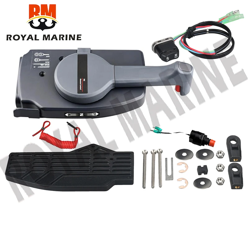 

Side mount control box for YAMAHA boat engine (Simple), Pull to open boat motor 703-48205 703-48205-B1 703-48272-12-00