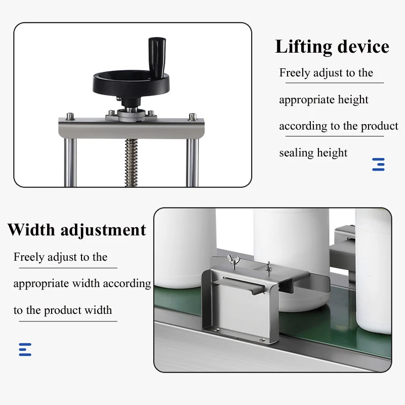 آلة الختم التعريفي الكهرومغناطيسي التجارية عالية الكفاءة لزجاجة المربى وعاء العسل وسدادة قارورة الطب