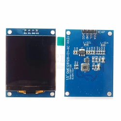 1.5 Polegada módulo lcd oled display branco 128*128 pontos driver chip sh1107 cog i2c iic 4pin 3v-5v
