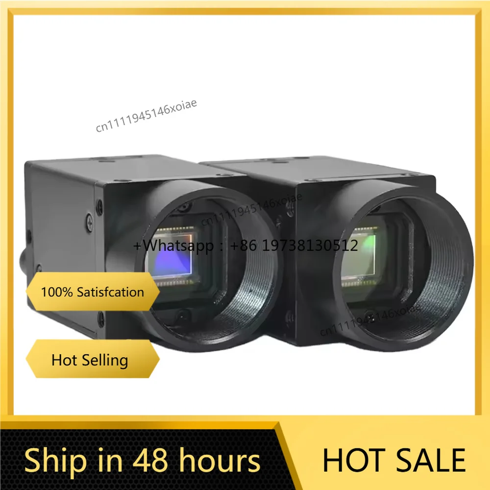 Robotic Vision Sensor System Compact HighSpeeed Global Shutter Gige Industrial Camera for Robot Arm Positioning and Pick & Place