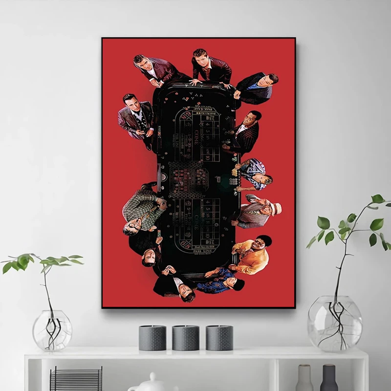 Ocean's Thirteen Poster Decoration Pictures Room Wall Posters Room Decor Interior Paintings Decorative Picture For Home Art E