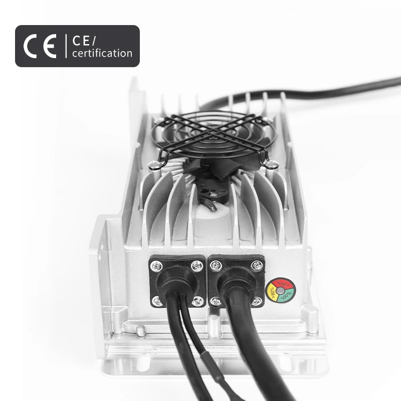 12V 24V 36V 48V 60V 72V 15A20A Waterproof Lead Acid LiFePO4 Battery Charger Electric Car Golf Cart Power Charger AC DC Plug